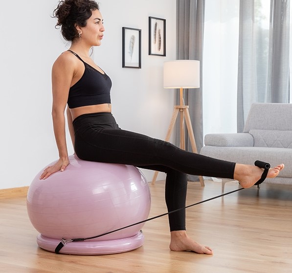 Yoga exercise ball – Žoga za vadbo joge slider