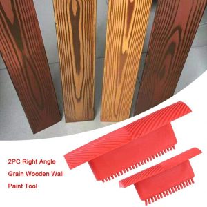 DIY wood texture – Set za barvanje vzorca lesa (2 kosa) 03