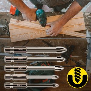 Univerzalni večnamenski svedri (5 kosov) 03