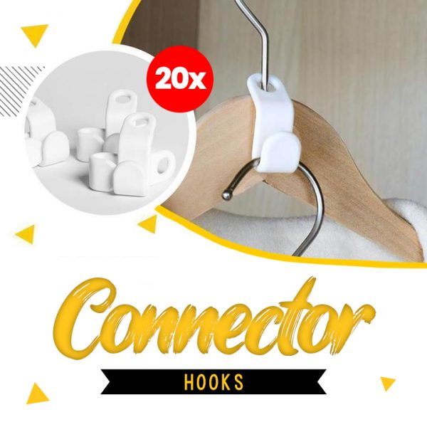 Connector hooks – Kavlji za obešalnik (20 kosov)