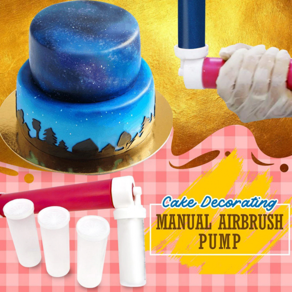 Cake decor airbrush – Ročni razpršilec za okraševanje sladic
