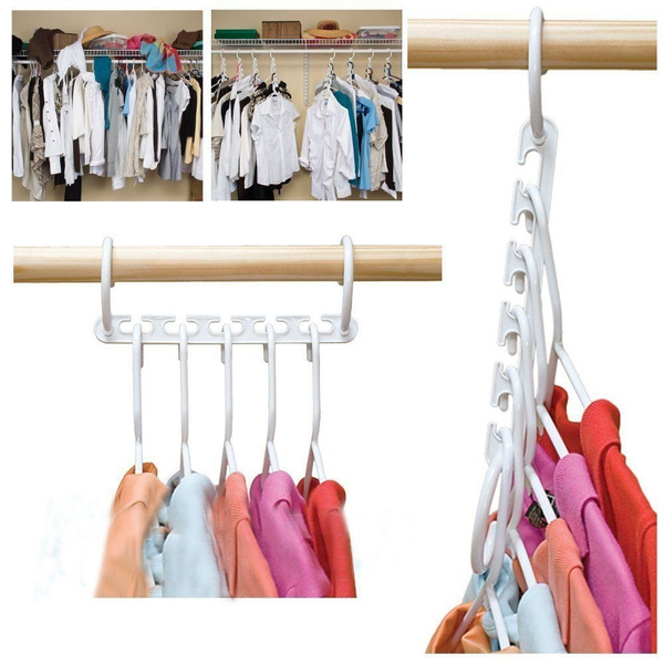 Smart Hanger – Pametni obešalnik za 40 oblek (8 kos)