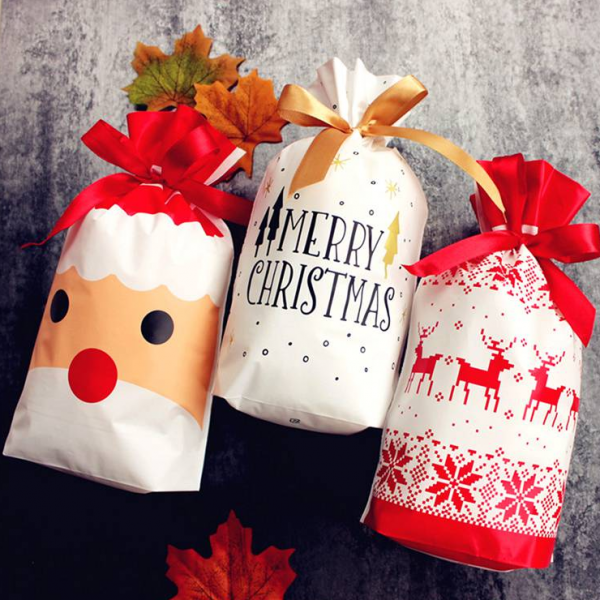 CHRISTMAS BAGS – Božične darilne vrečkice (5 kosov)