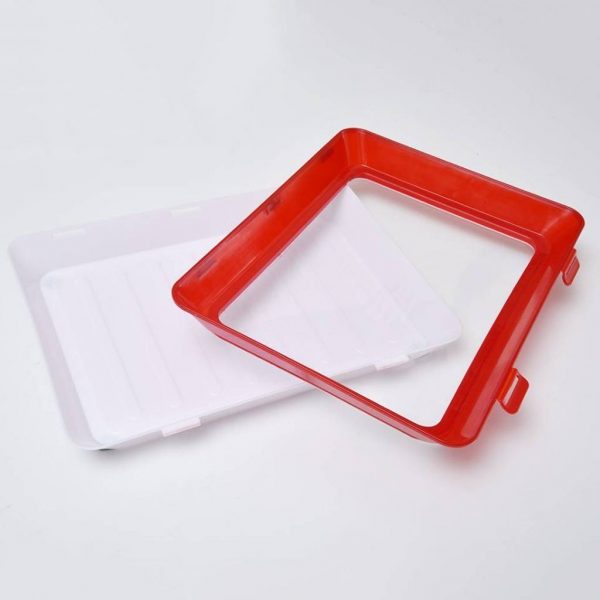 Clever Tray – pladenj za shranjevanje hrane (2 kosa) slider