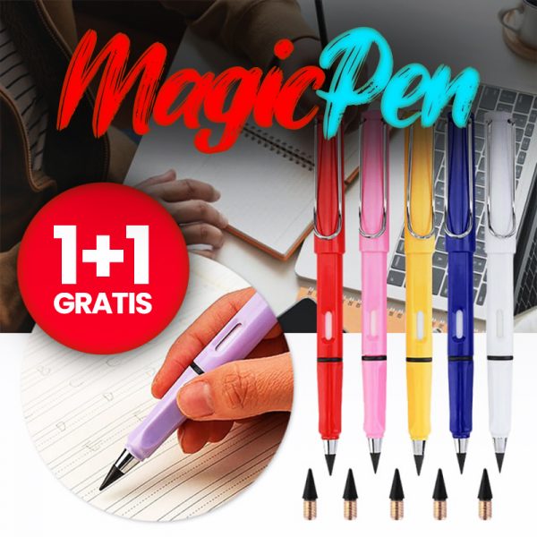 Magic pen – svinčnik, ki se ne obrabi (5 kosov) [1+1 GRATIS = 10 kosov]