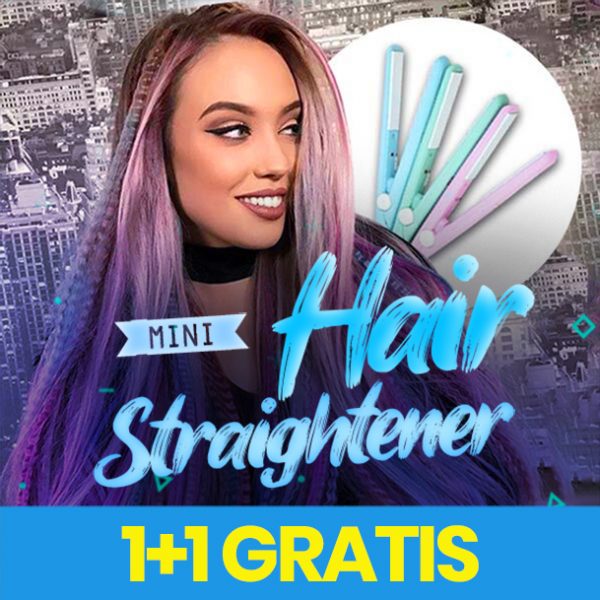 Mini hair straightener – Mini likalnik za lase (1+1 GRATIS)