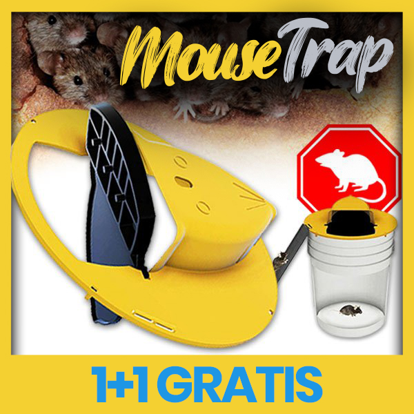 Mousetrap – Miškolovka past za miši in podgane (1+1 GRATIS)