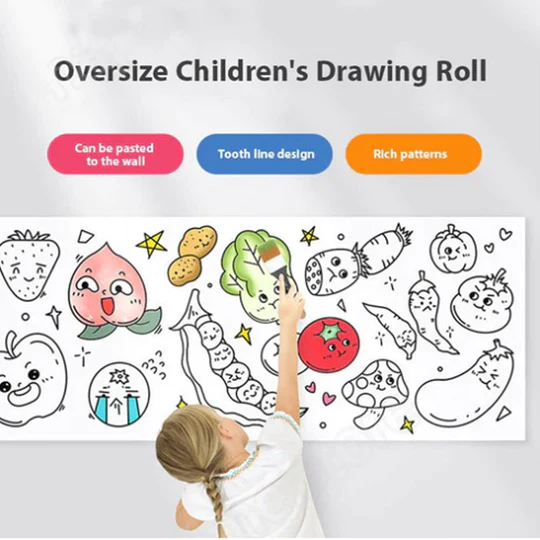 Drawing roll – Otroški zvitek za risanje